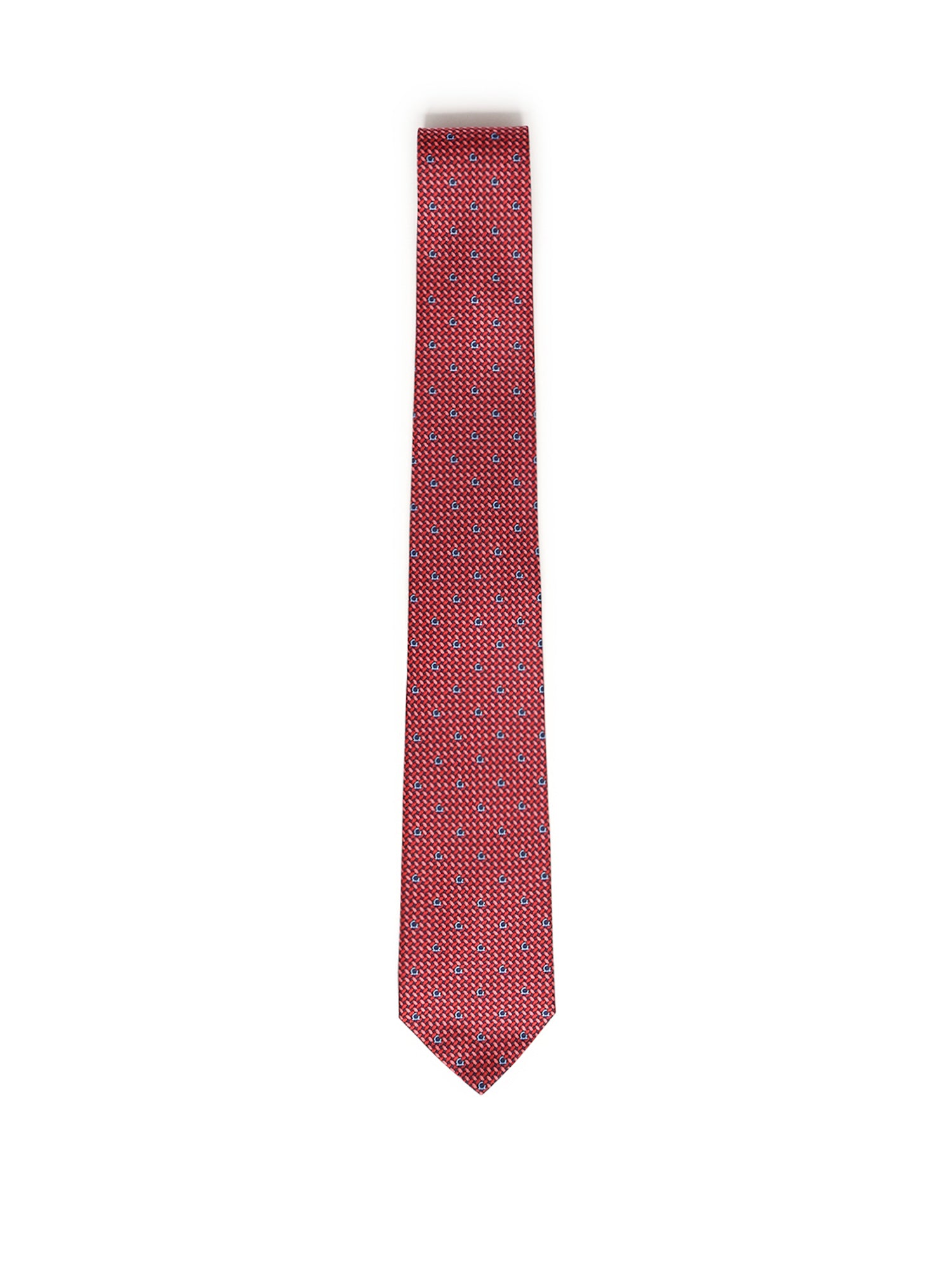Cravatta in seta con stampa 350263 731645007 FERRAGAMO 