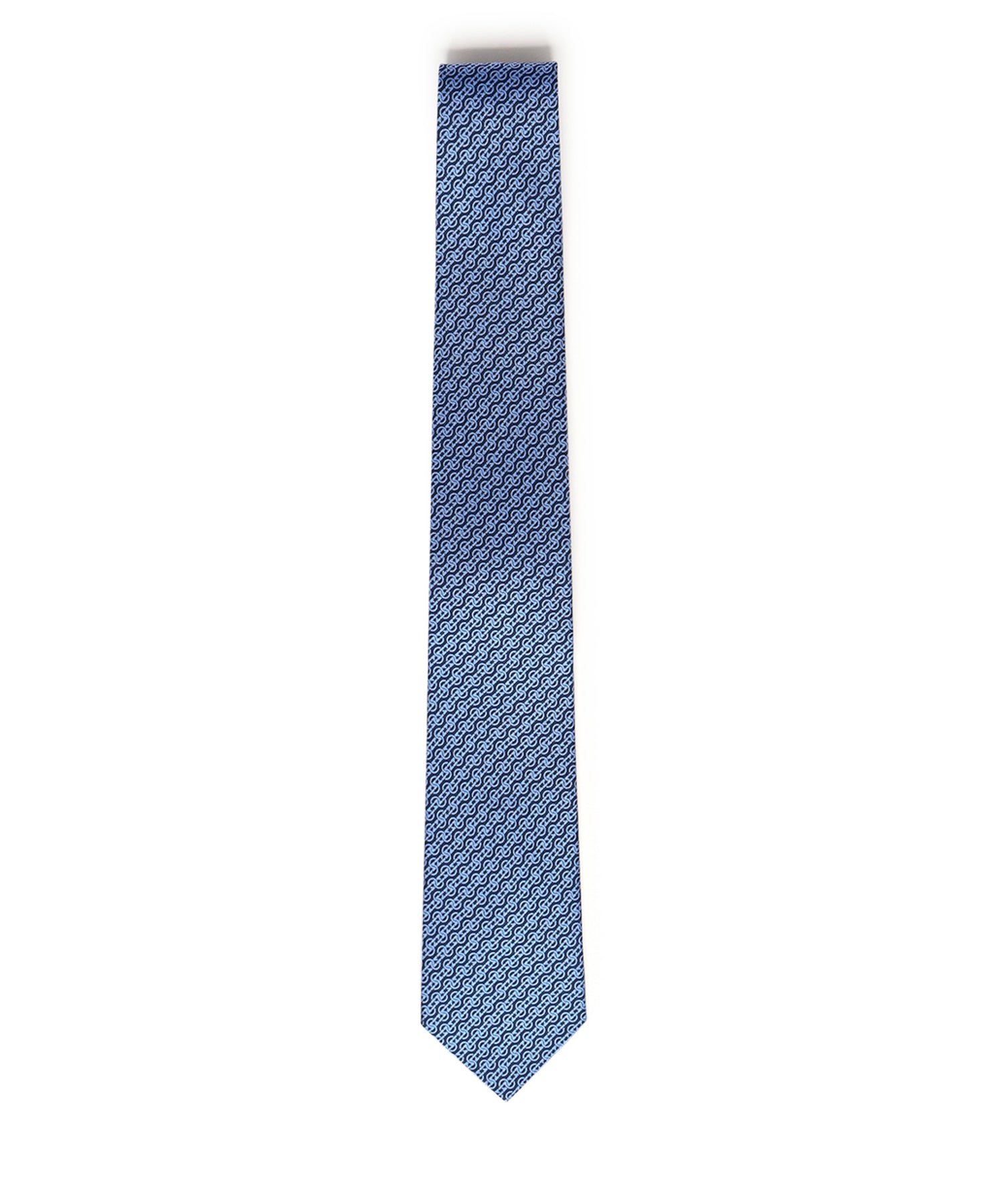Cravatta in seta con stampa 350948 768527001 FERRAGAMO 