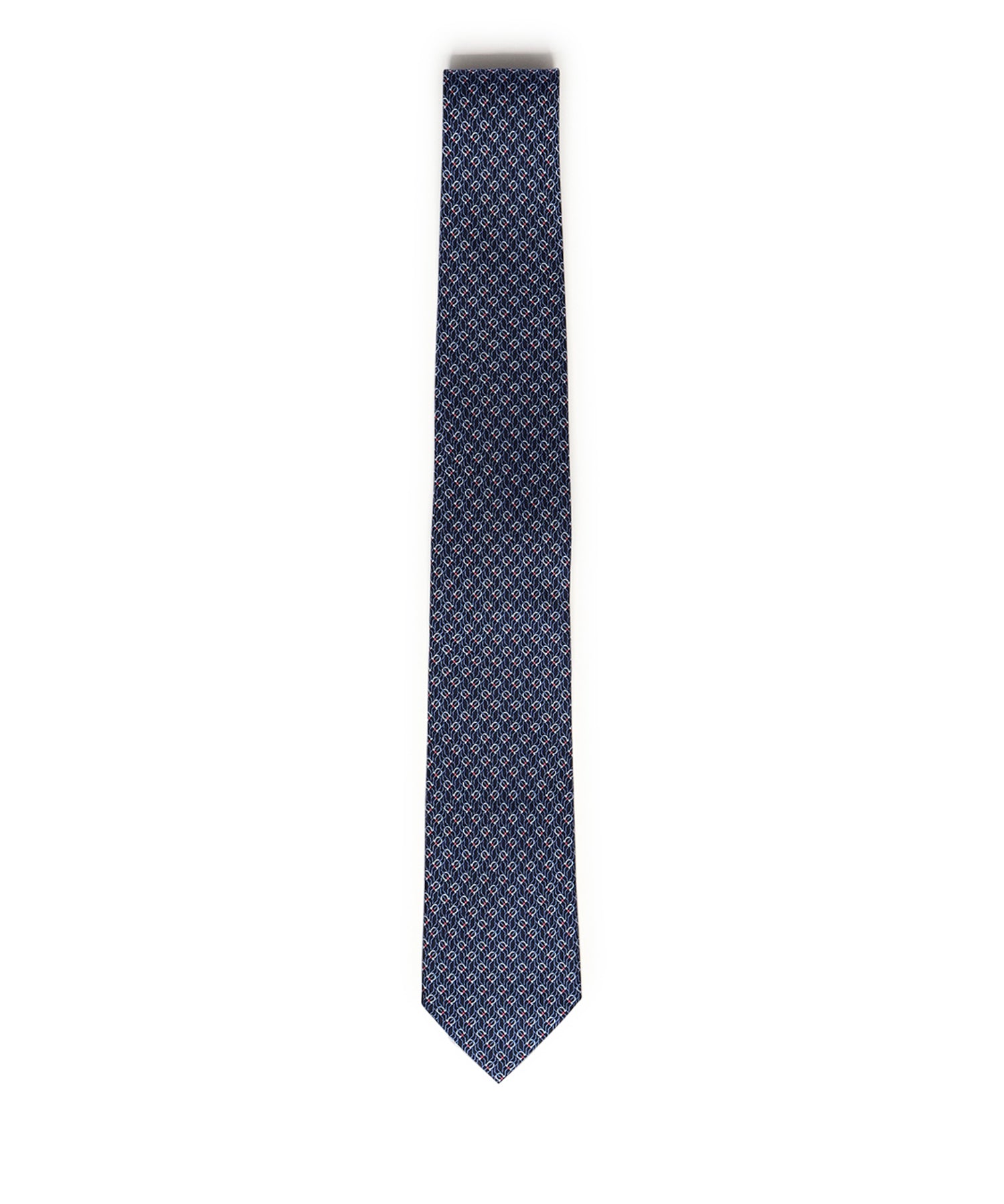 Cravatta in seta con stampa 350950 768562001 FERRAGAMO 