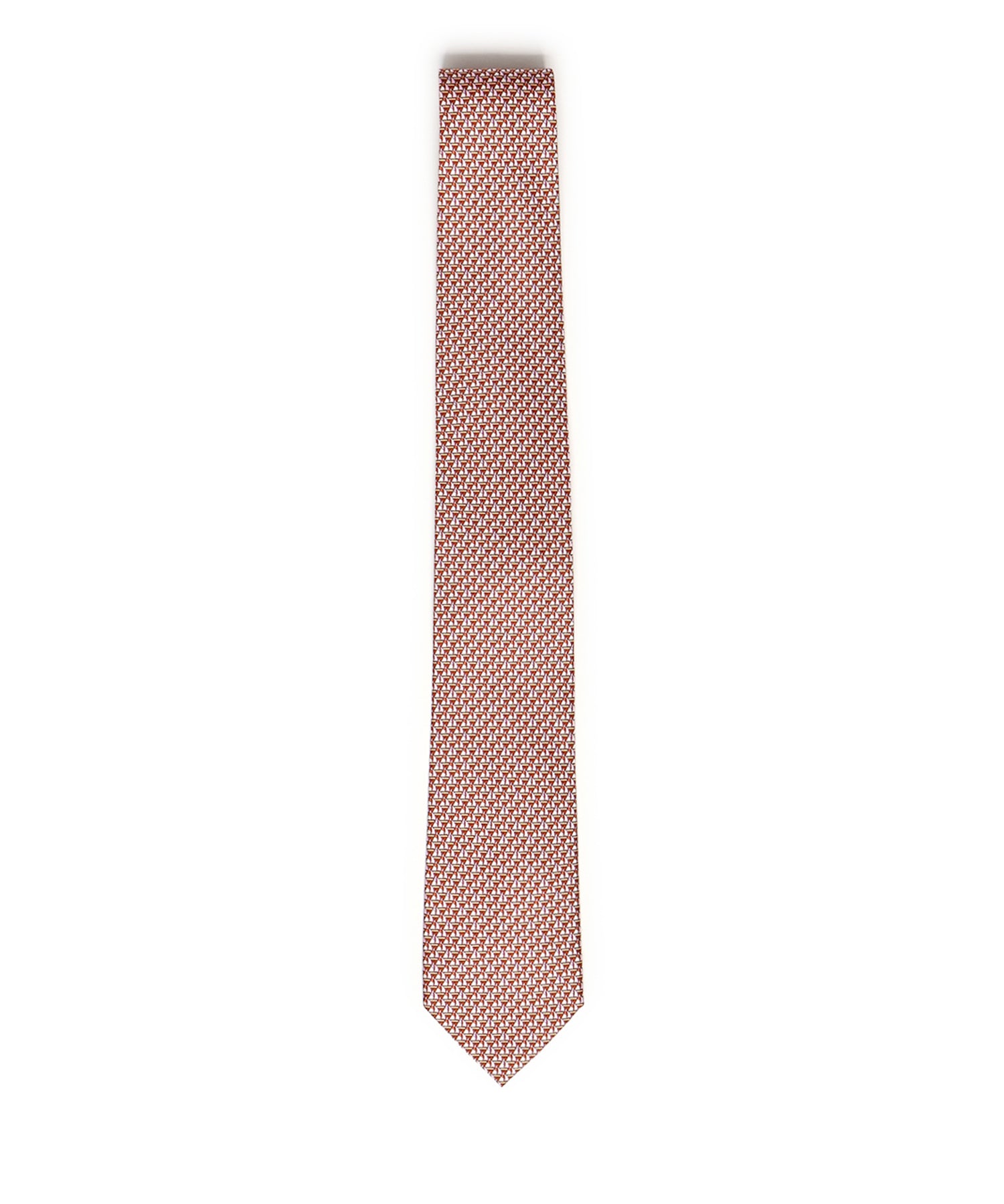 Cravatta in seta con stampa 351291 785569005 FERRAGAMO 