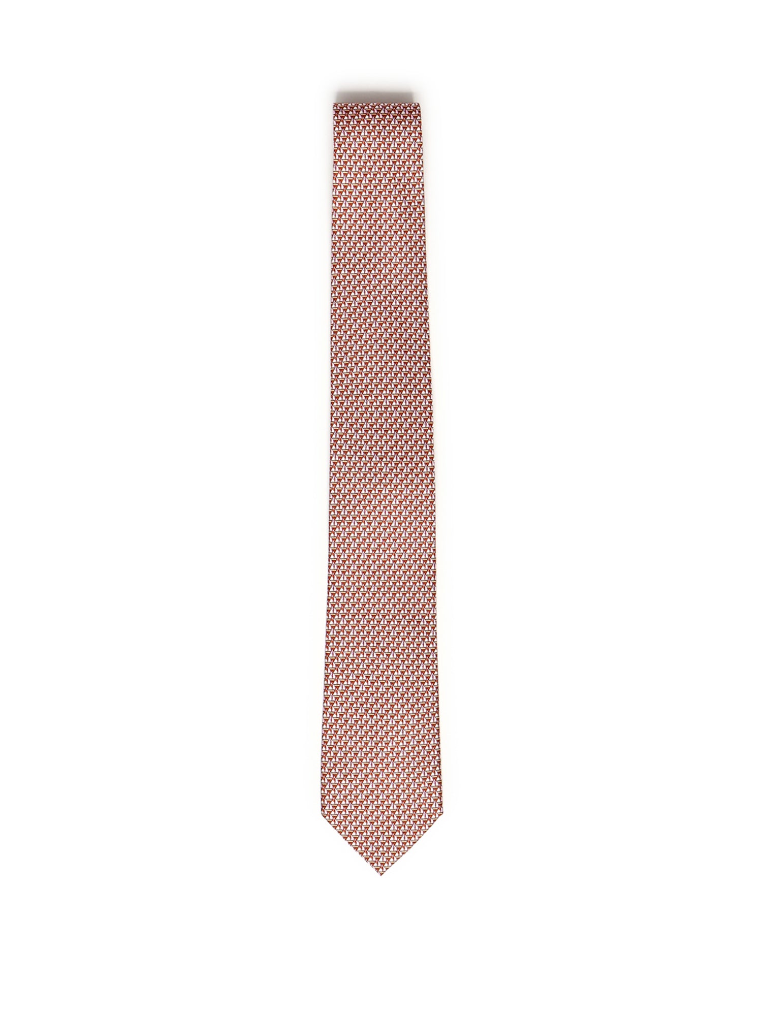 Cravatta in seta con stampa 351291 785569005 FERRAGAMO 