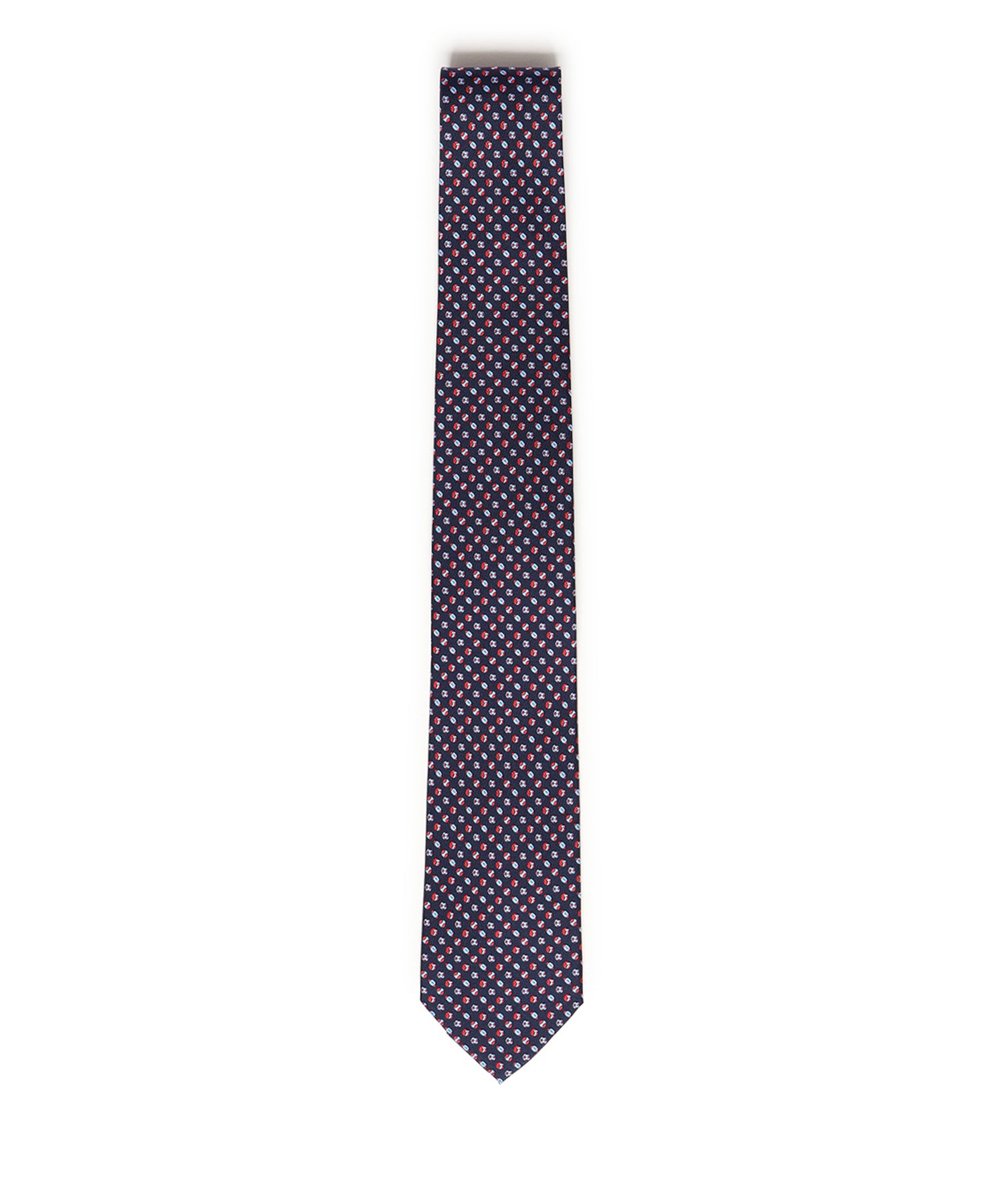 Cravatta in seta con stampa 351310 788867001 FERRAGAMO 