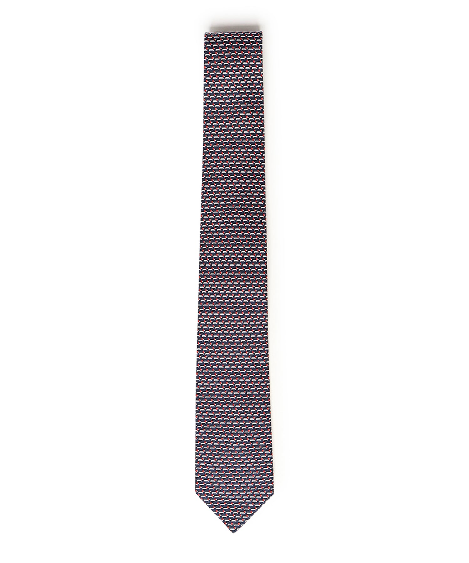 Cravatta in seta con stampa 351311 788884001 FERRAGAMO 