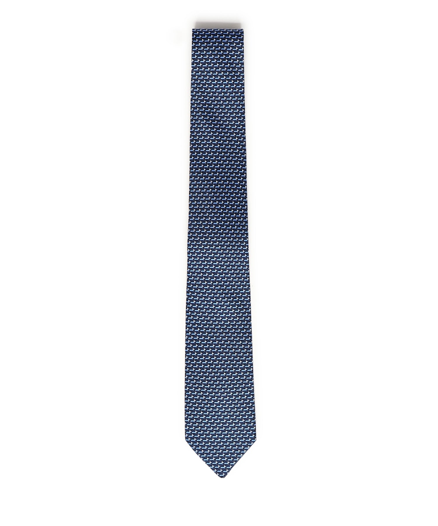 Cravatta in seta con stampa 351311 788885002 FERRAGAMO 