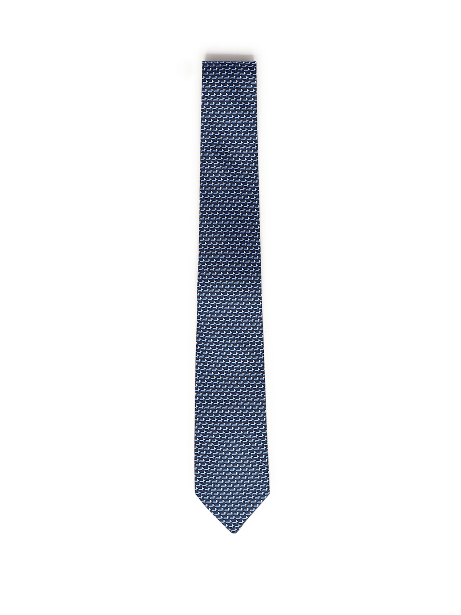 Cravatta in seta con stampa 351311 788885002 FERRAGAMO 