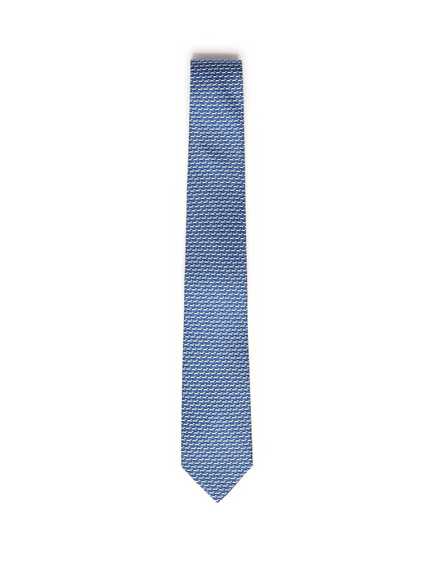Cravatta in seta con stampa 351311 788886003 FERRAGAMO 