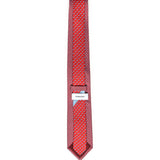 Cravatta in seta con stampa 351311 788887004 FERRAGAMO