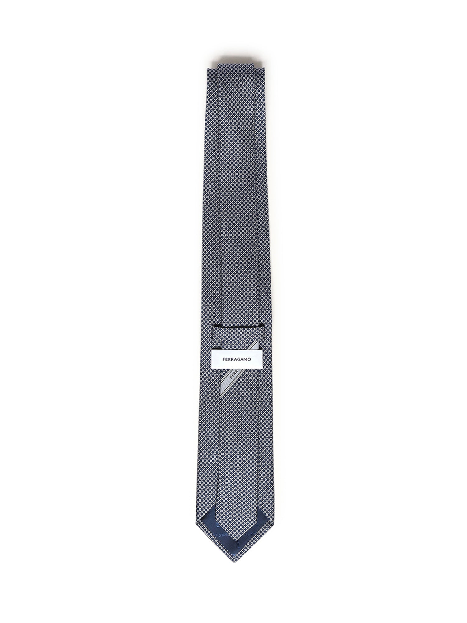 Cravatta in seta con stampa 351312 788891001 FERRAGAMO 