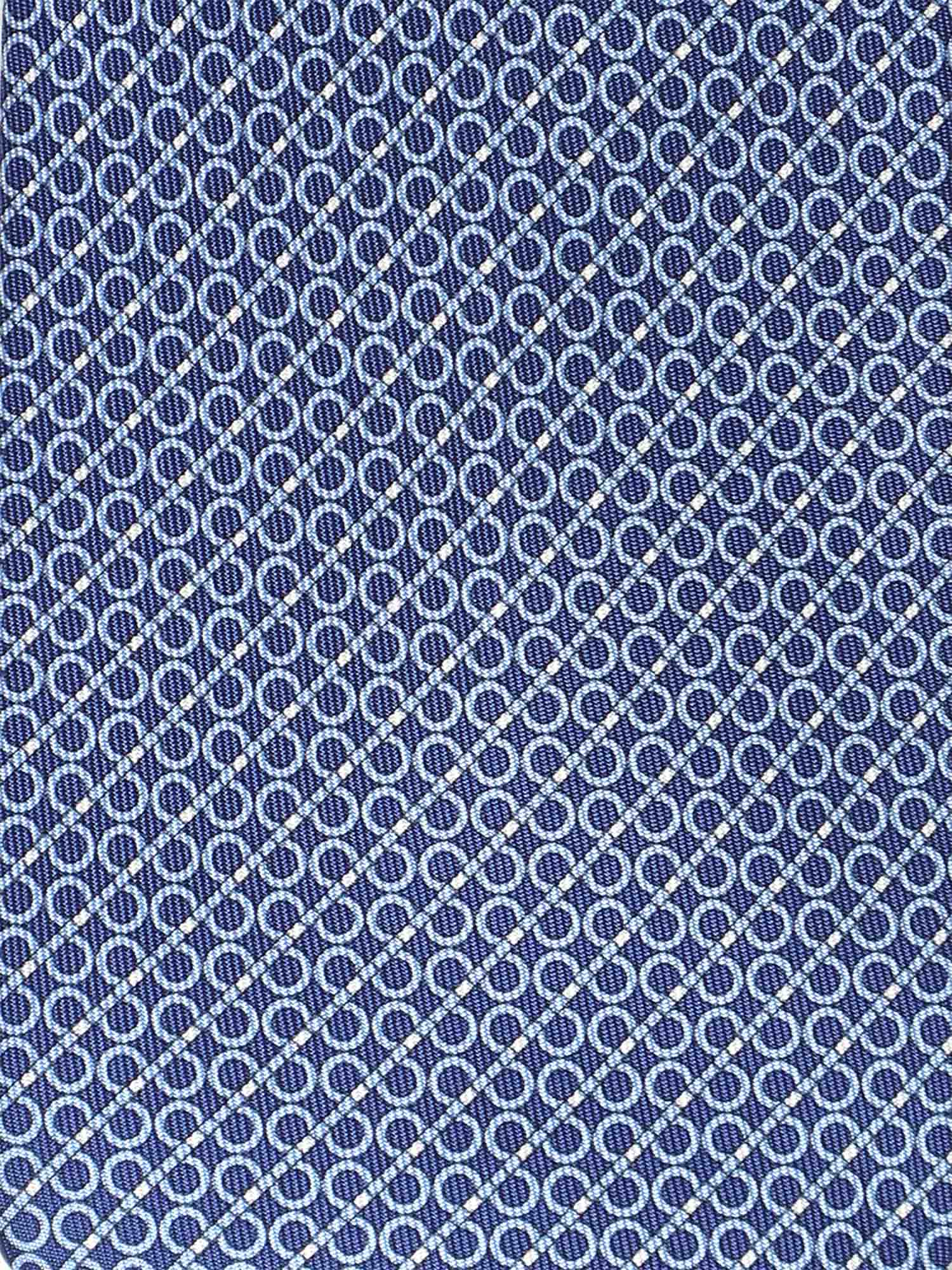 Cravatta in seta con stampa 351312 788892002 FERRAGAMO 