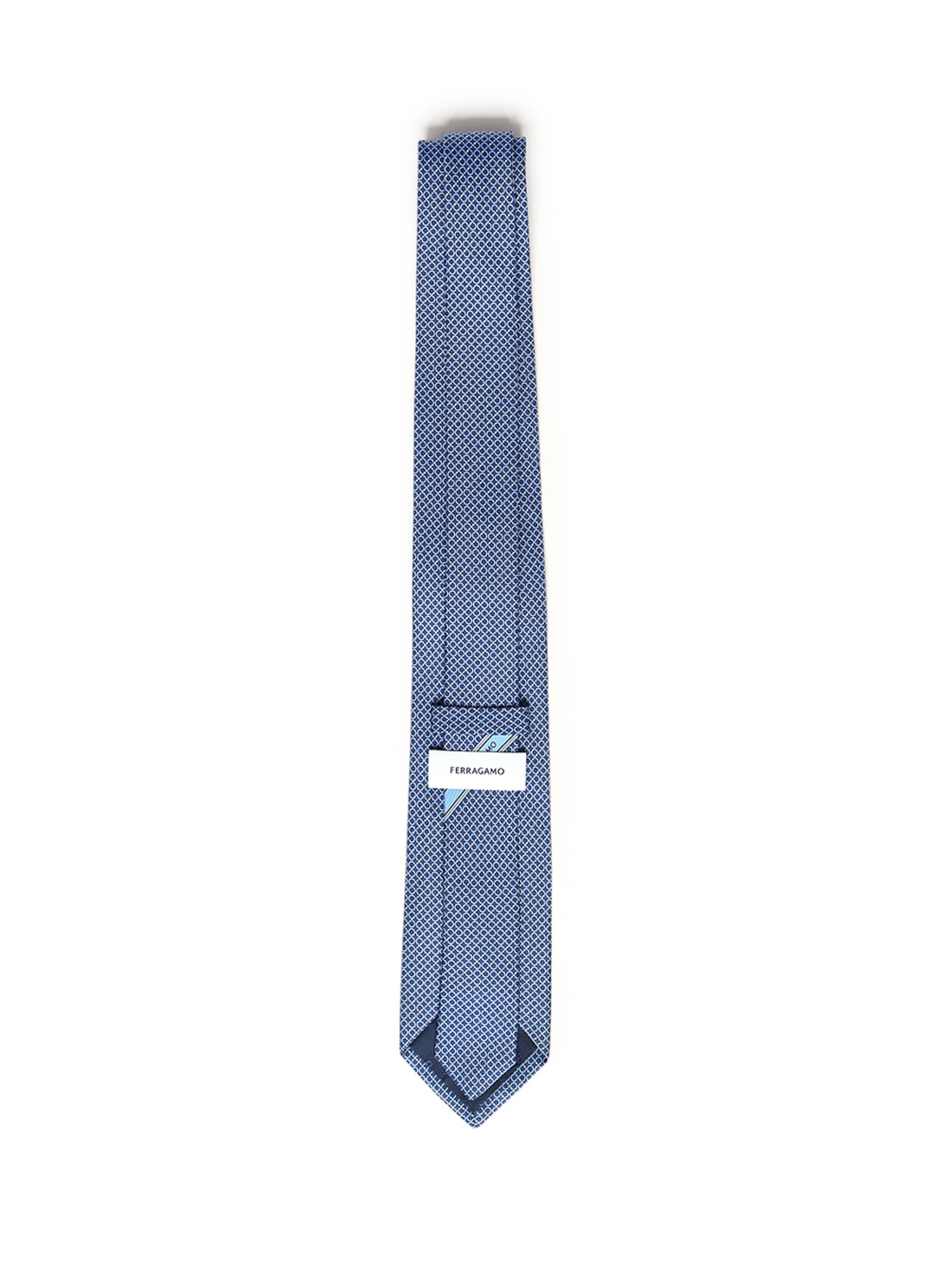 Cravatta in seta con stampa 351312 788892002 FERRAGAMO 