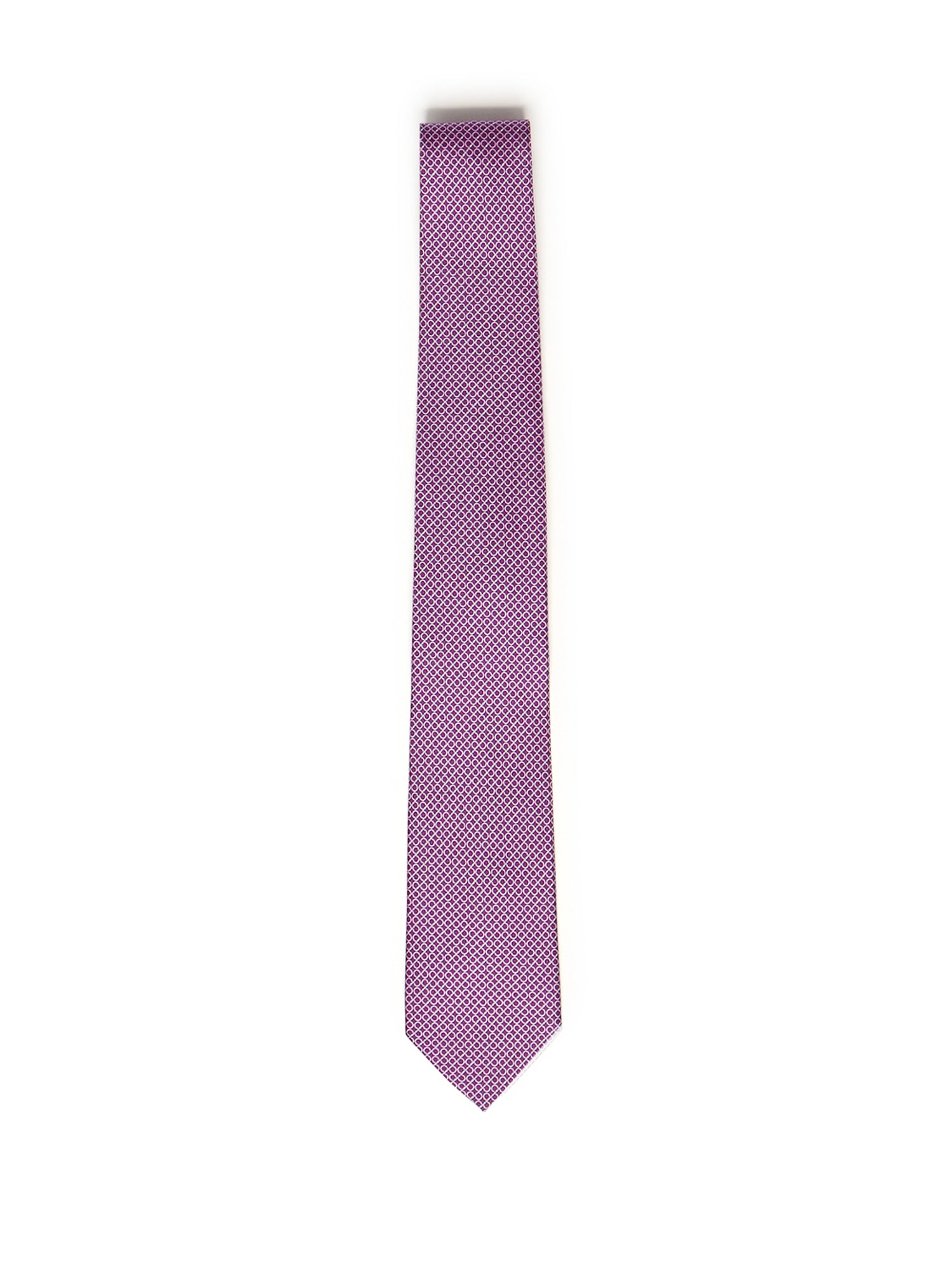 Cravatta in seta con stampa 351312 788896005 FERRAGAMO 