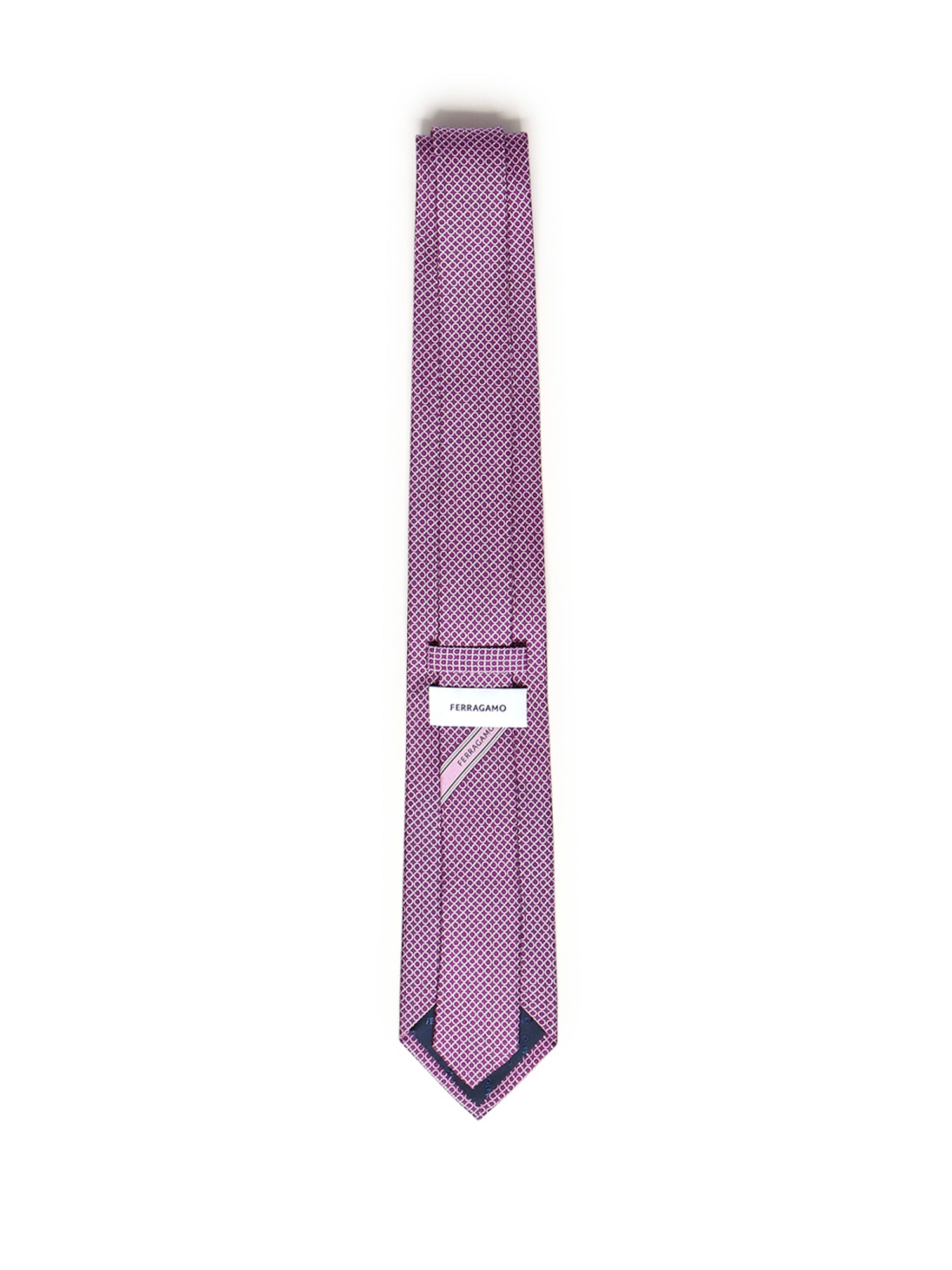 Cravatta in seta con stampa 351312 788896005 FERRAGAMO 