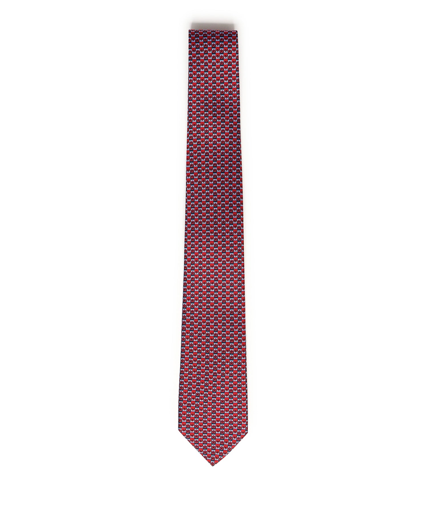 Cravatta in seta con stampa 351313 788903001 FERRAGAMO 