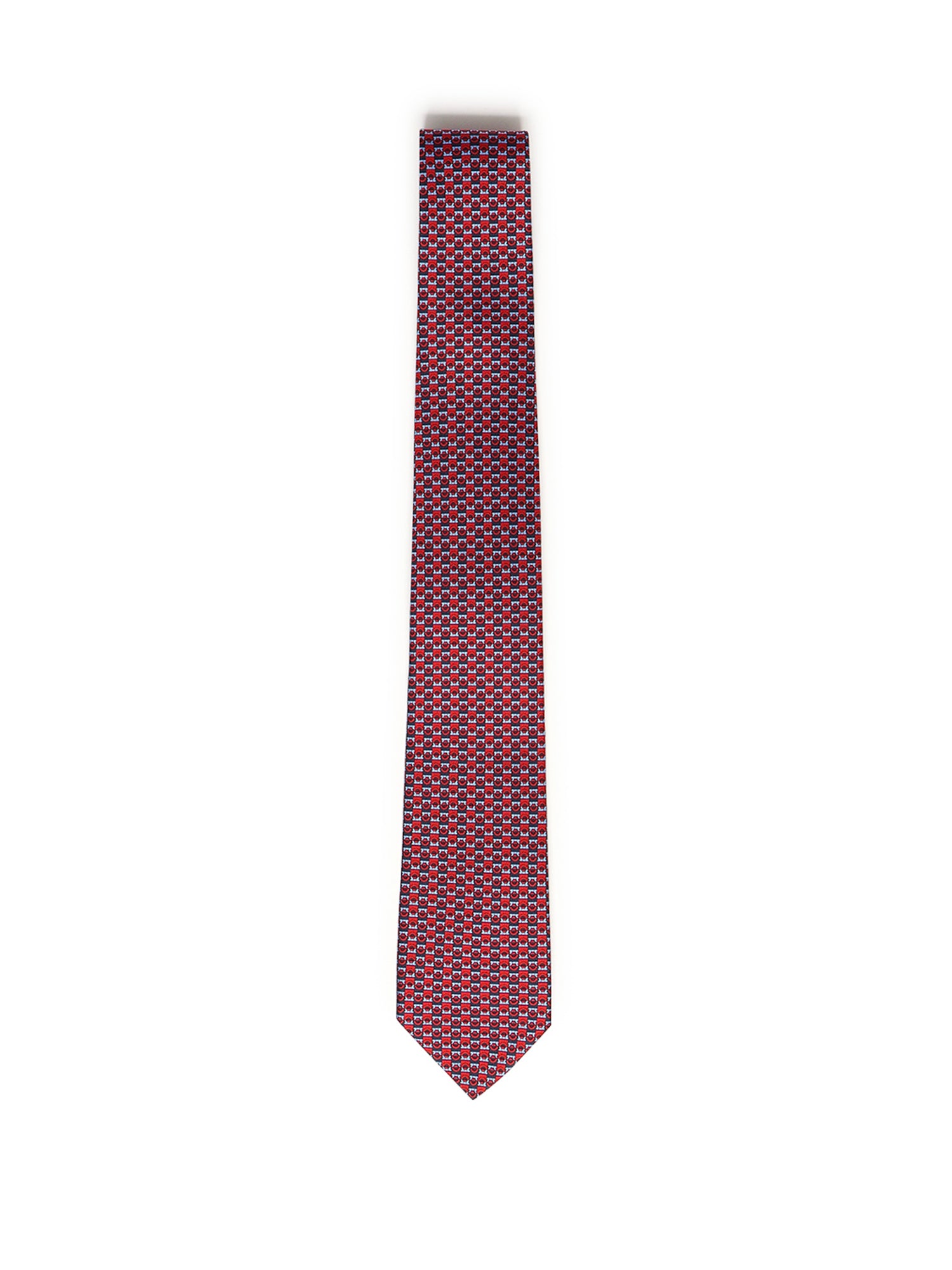 Cravatta in seta con stampa 351313 788903001 FERRAGAMO 