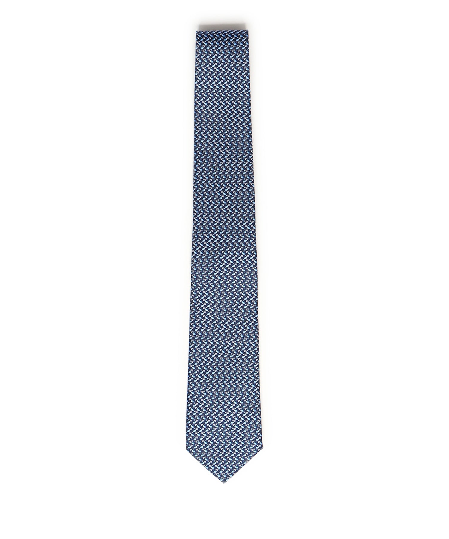 Cravatta in seta con stampa 351314 788921001 FERRAGAMO 