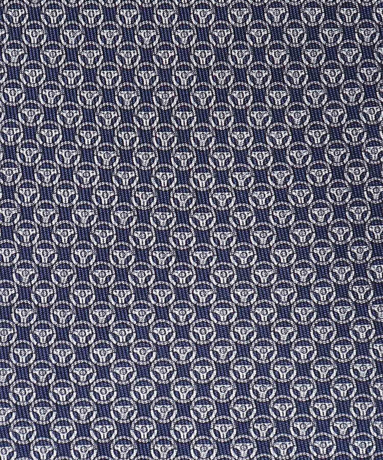 Cravatta in seta con stampa 351326 789075001 FERRAGAMO 