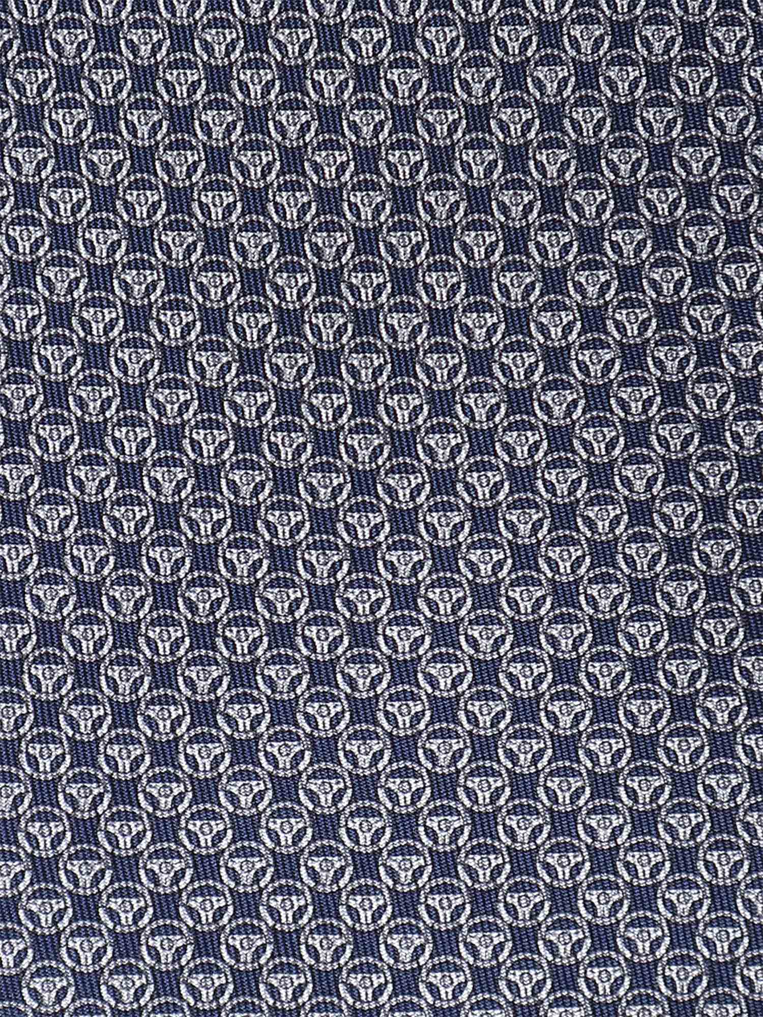 Cravatta in seta con stampa 351326 789075001 FERRAGAMO 