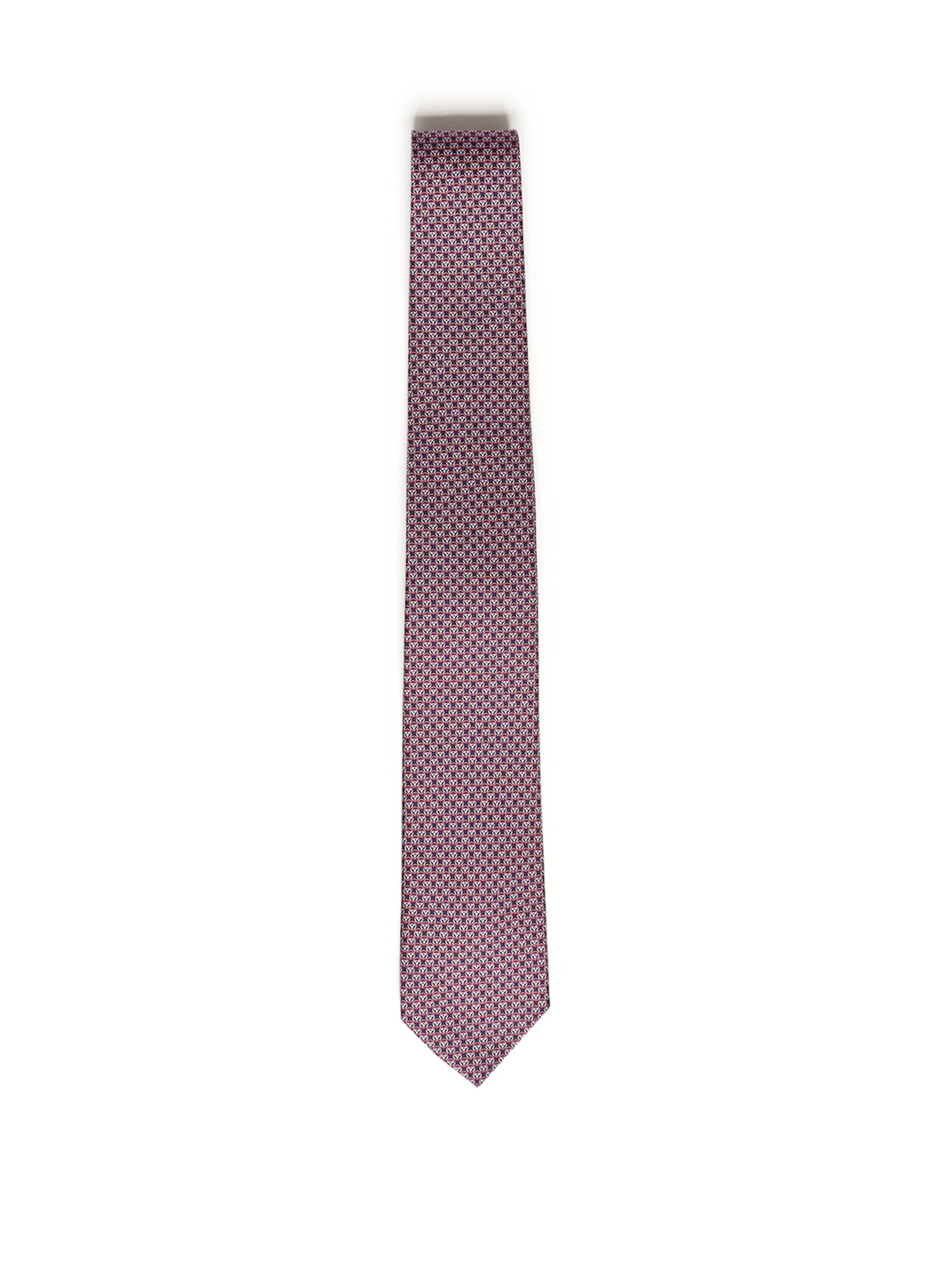 Cravatta in seta con stampa 351326 789077003 FERRAGAMO 