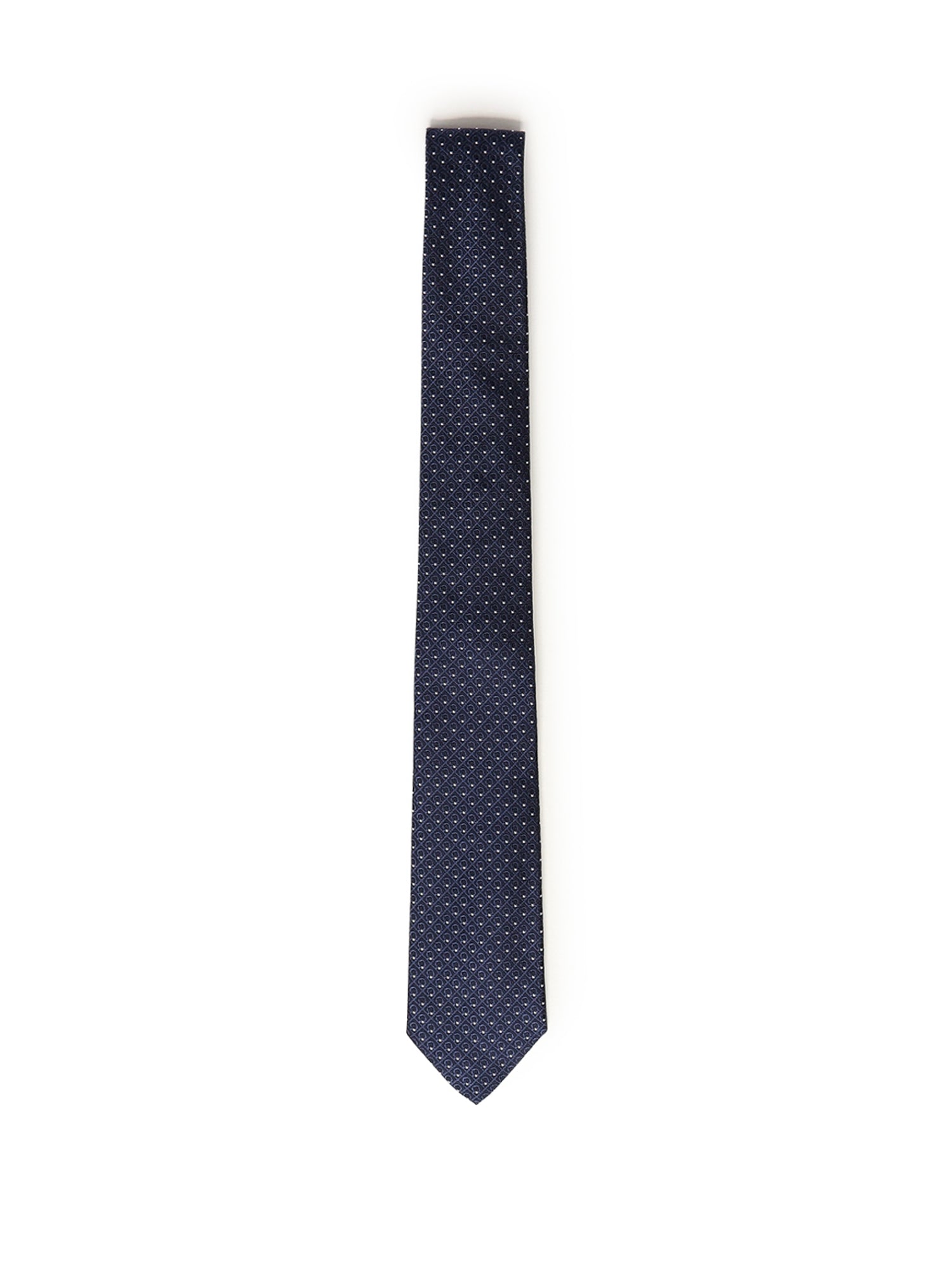 Cravatta in seta con stampa 351355 789250001 FERRAGAMO 