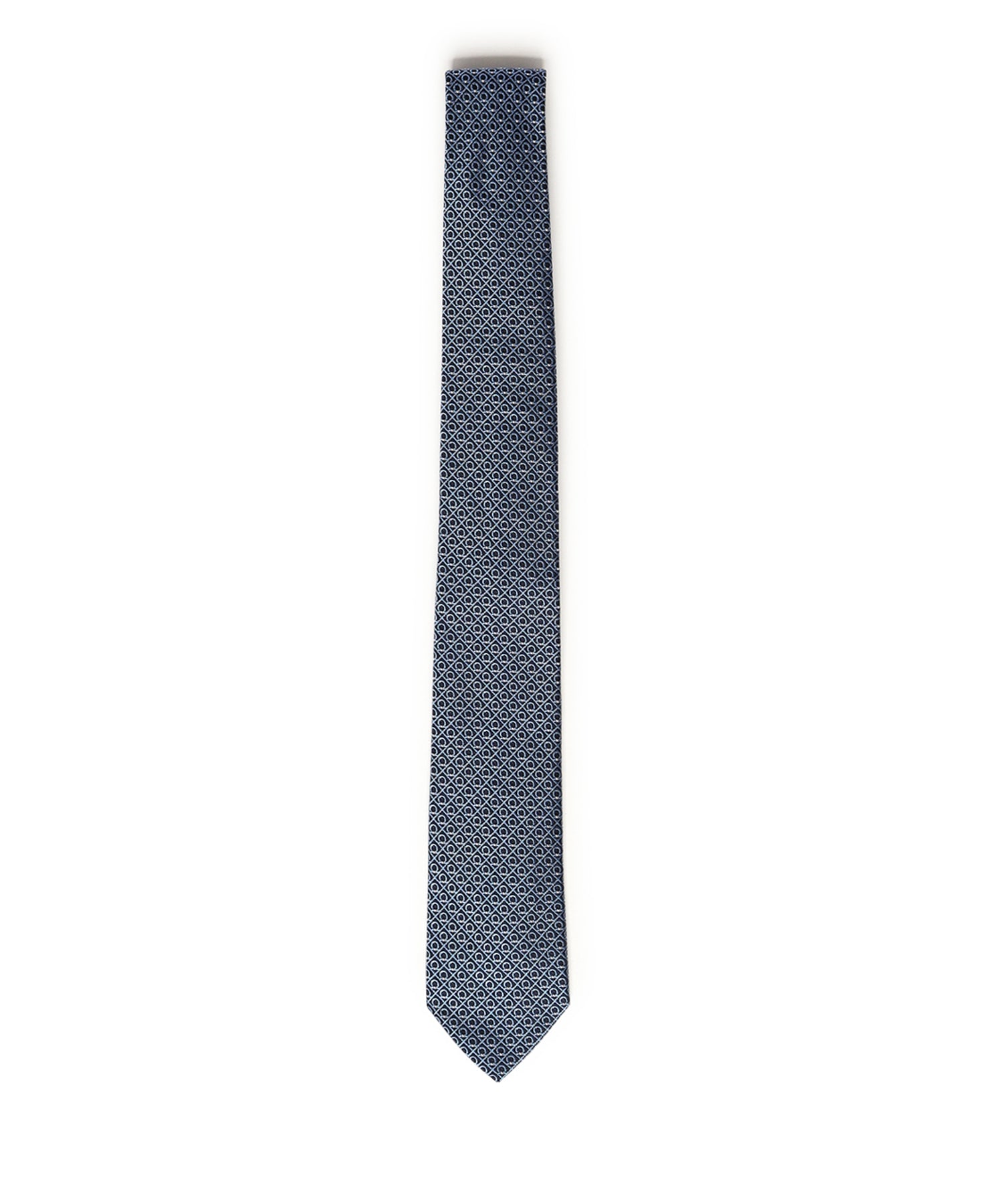 Cravatta in seta con stampa 351355 789251002 FERRAGAMO 