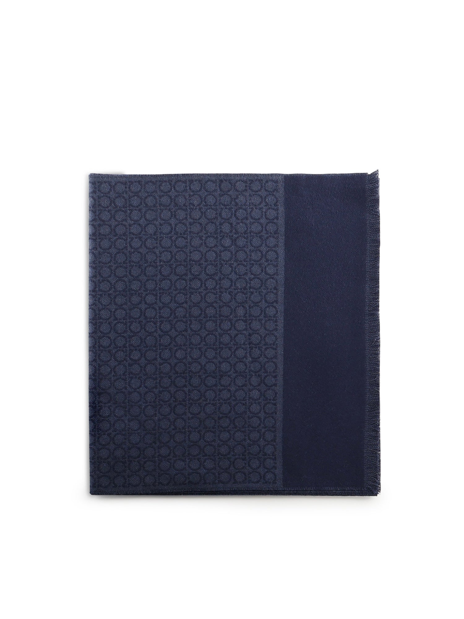 Sciarpa Gancini in cashmere 527047 671682001 FERRAGAMO 