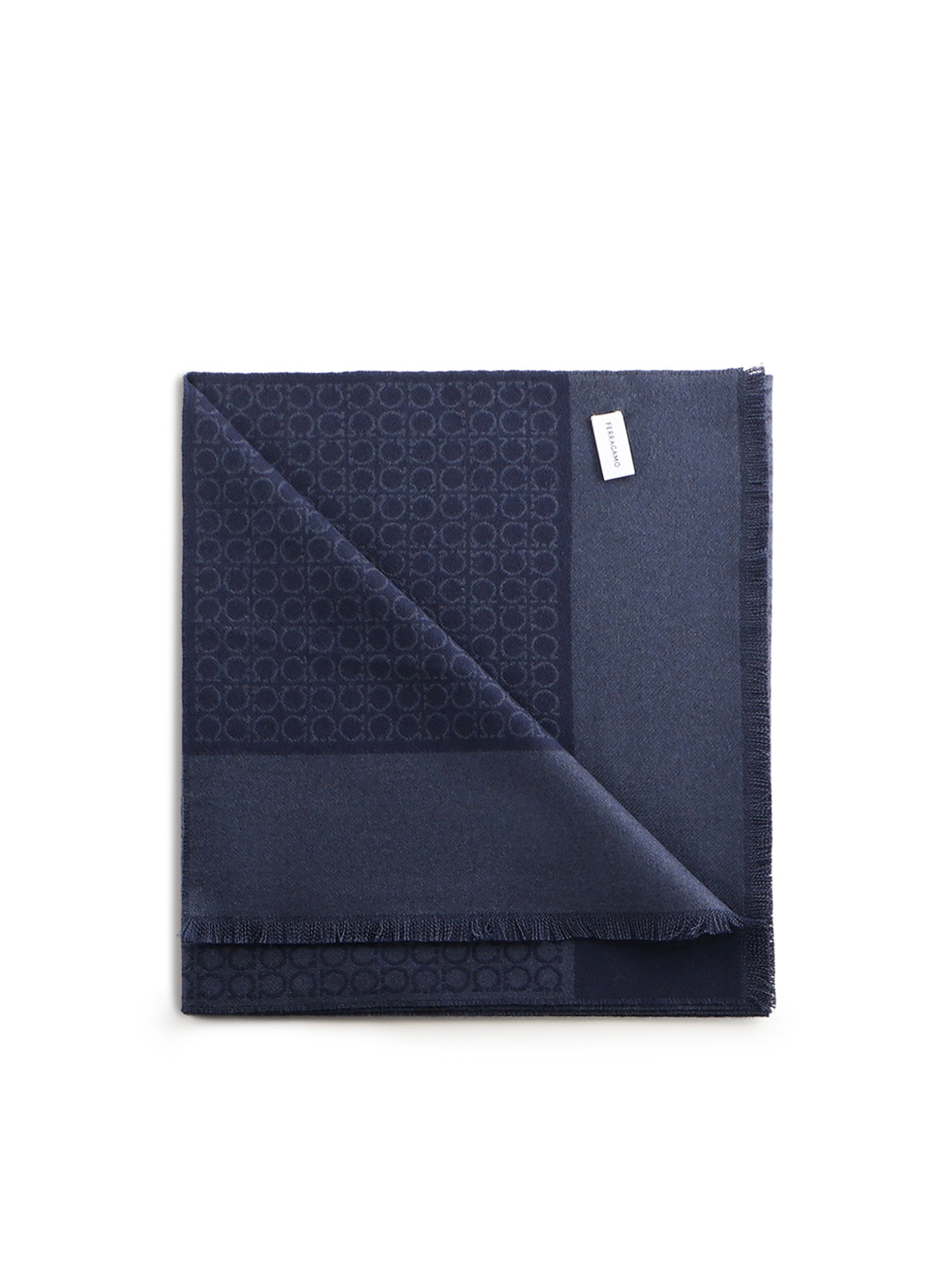 Sciarpa Gancini in cashmere 527047 671682001 FERRAGAMO 