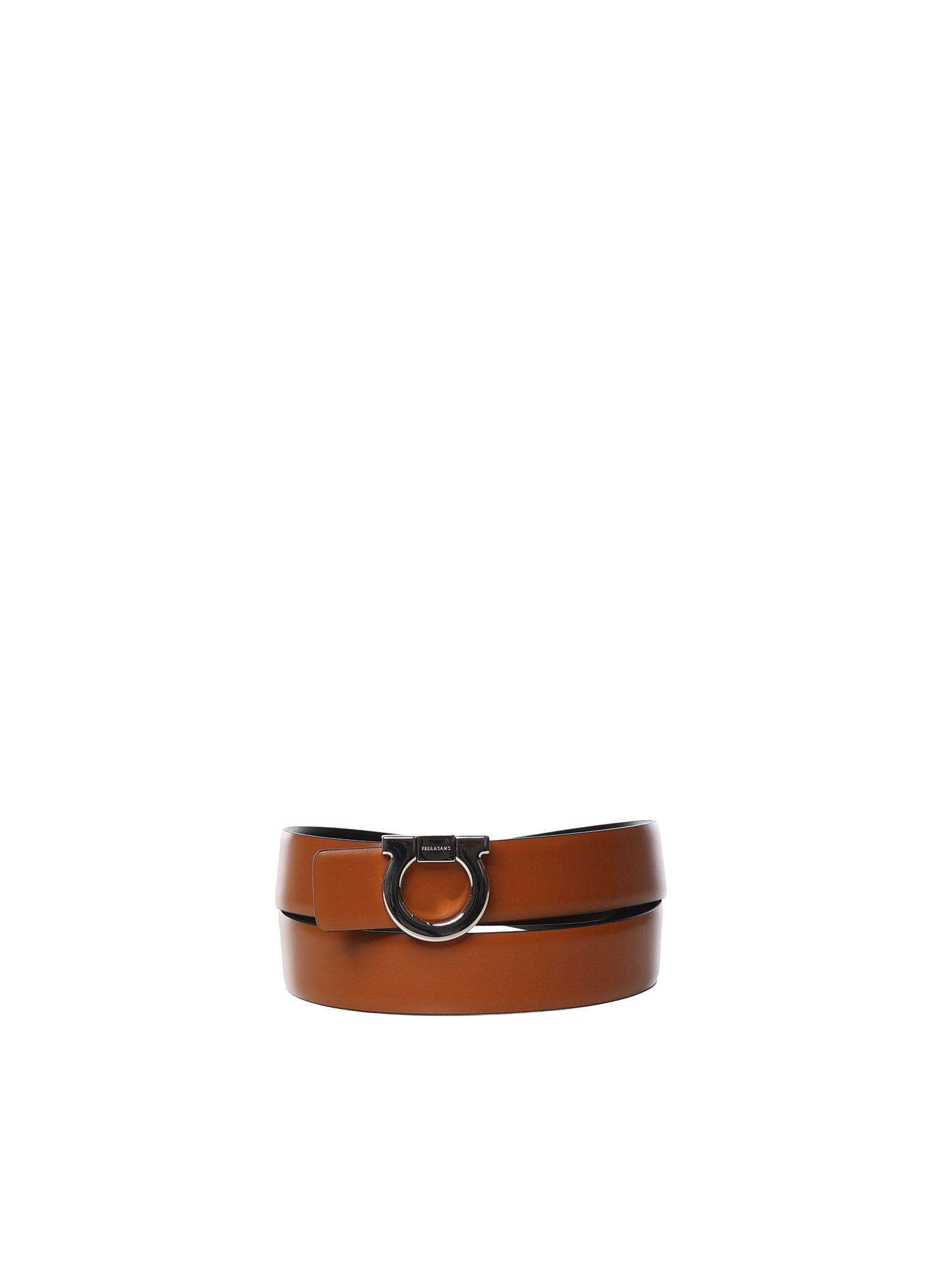 Cintura Gancini in pelle 670319 771991004 FERRAGAMO 