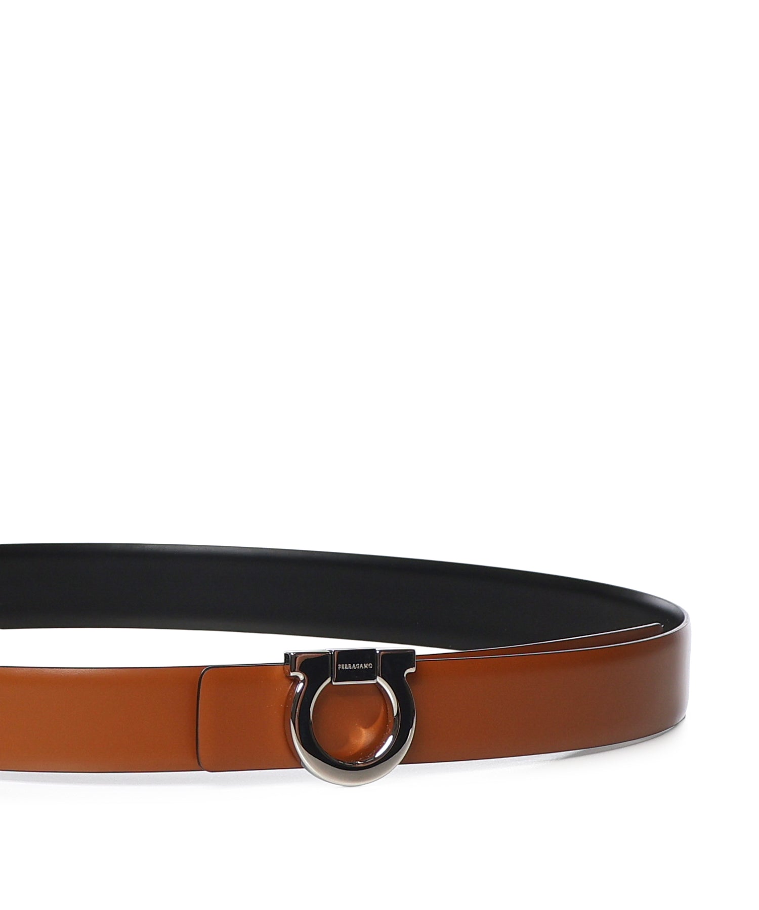 Cintura Gancini in pelle 670319 771991004 FERRAGAMO 