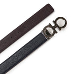 Cintura reversibile Gancini in pelle 670428 780487002 FERRAGAMO 