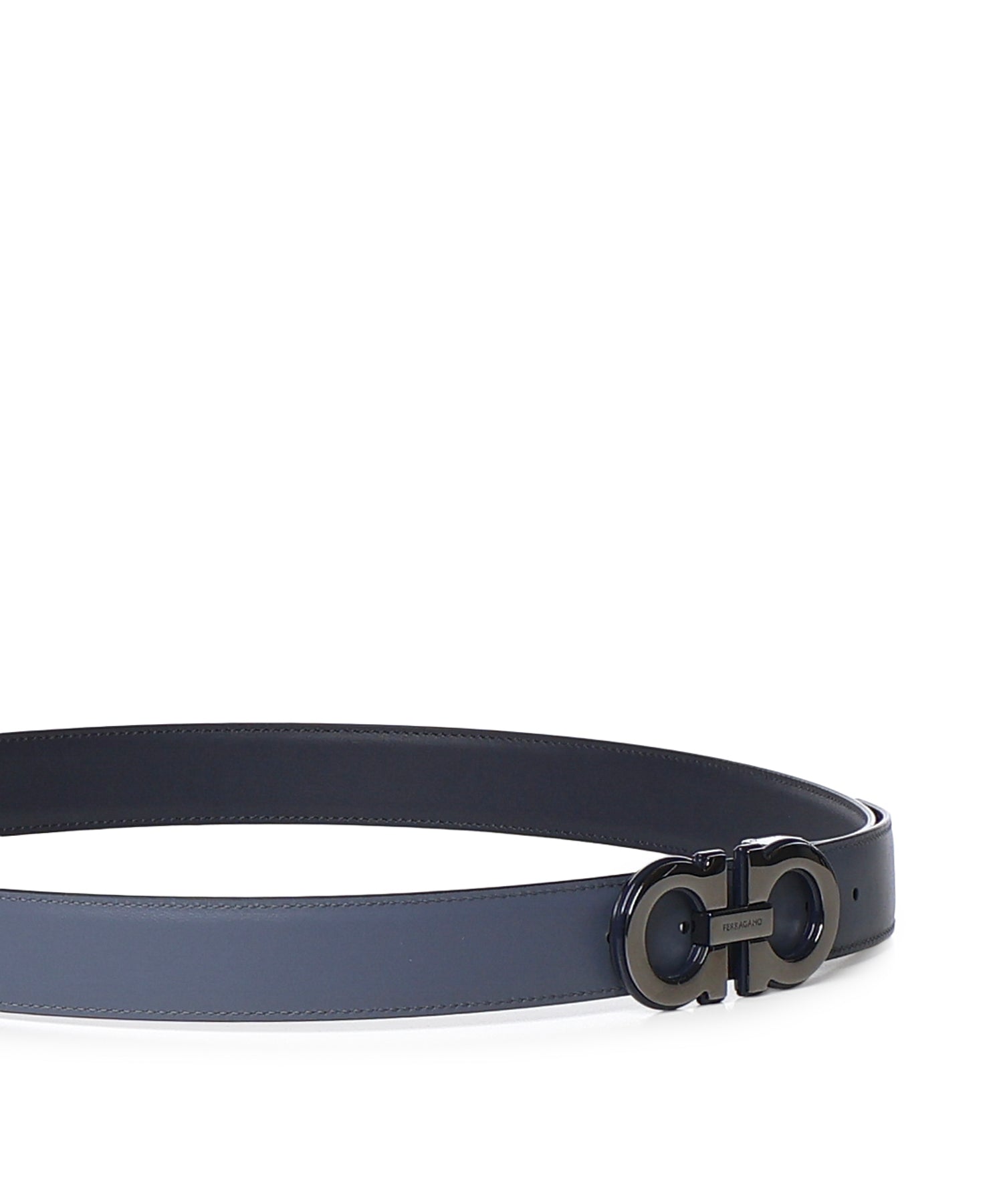 Cintura Gancini in pelle 670460 786315002 FERRAGAMO 