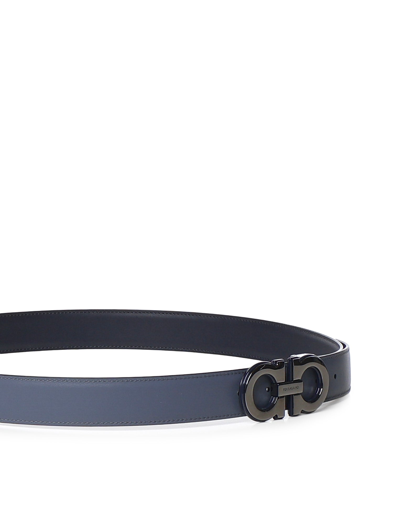 Cintura Gancini in pelle 670460 786315002 FERRAGAMO 