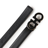 Cintura Gancini in pelle<BR/> 670460 786992007 FERRAGAMO 