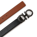 Cintura Gancini in pelle 670574 786347002 FERRAGAMO 
