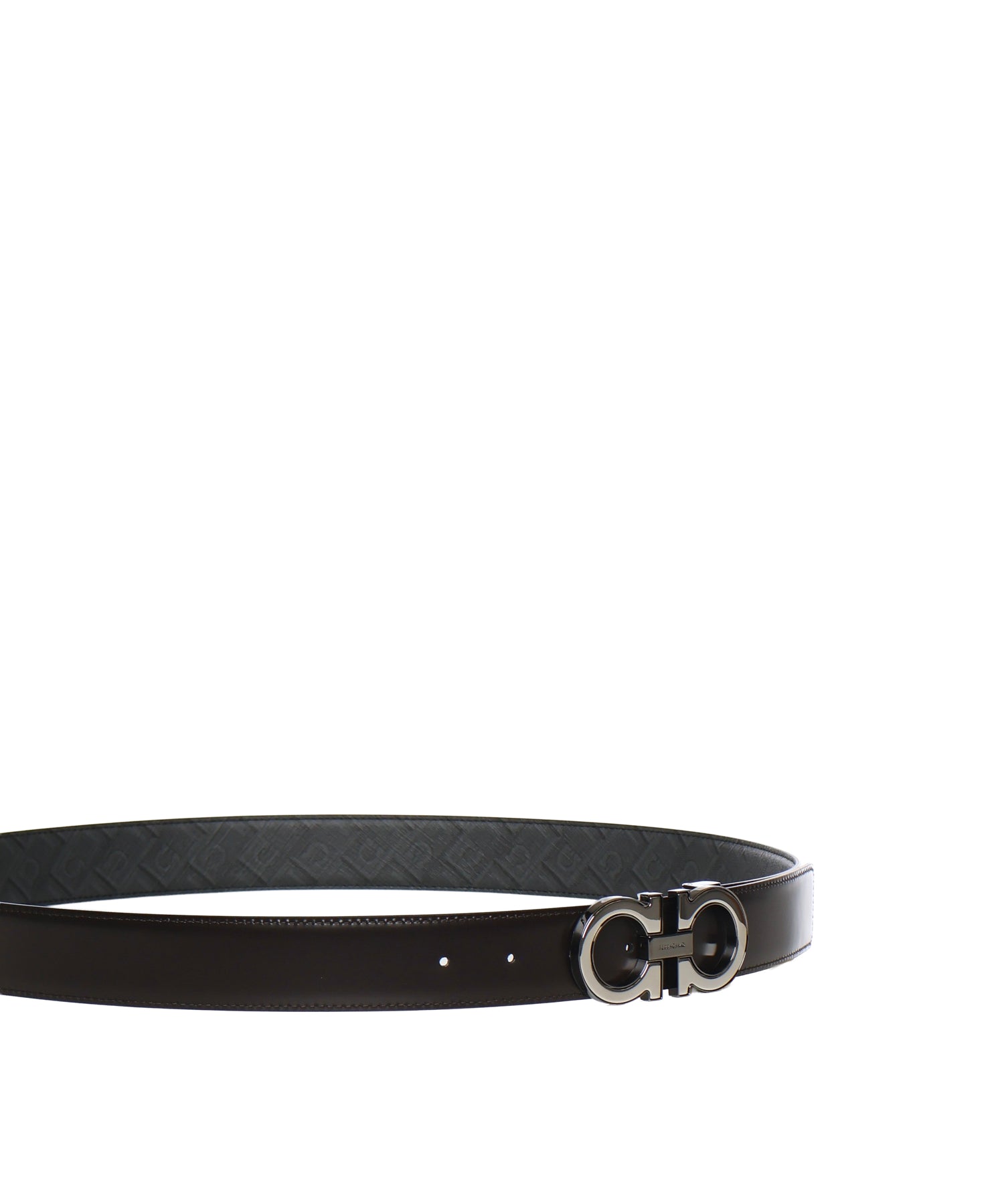 Cintura Gancini in pelle 670633 788425001 FERRAGAMO 
