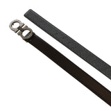 Cintura Gancini in pelle 670633 788425001 FERRAGAMO 