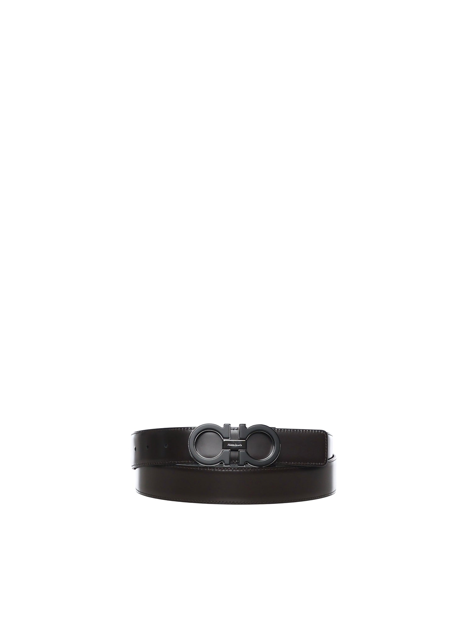 Cintura Gancini in pelle 670633 788425001 FERRAGAMO 