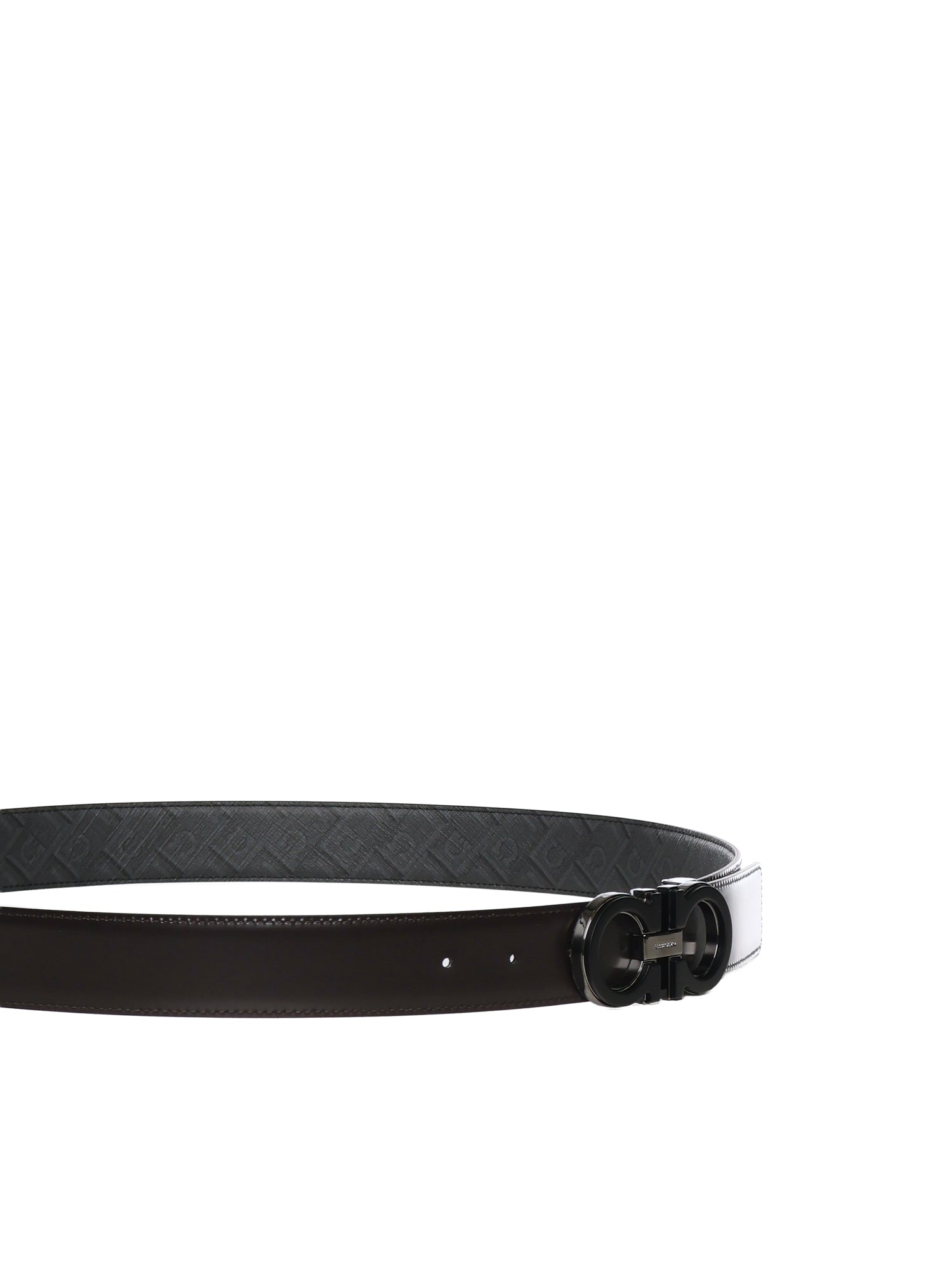 Cintura Gancini in pelle 670633 788425001 FERRAGAMO 