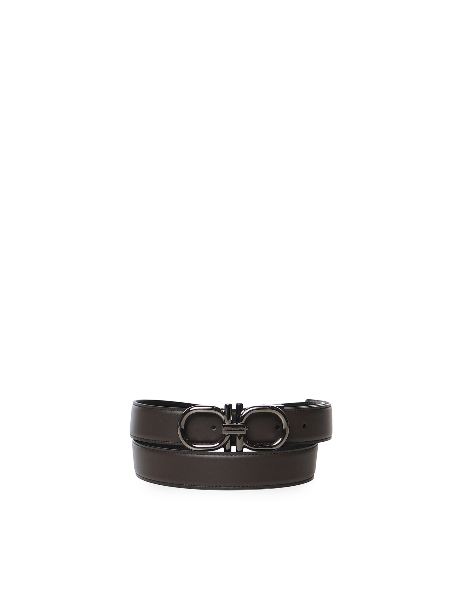 Cintura Gancini in pelle 670634 788532003 FERRAGAMO 