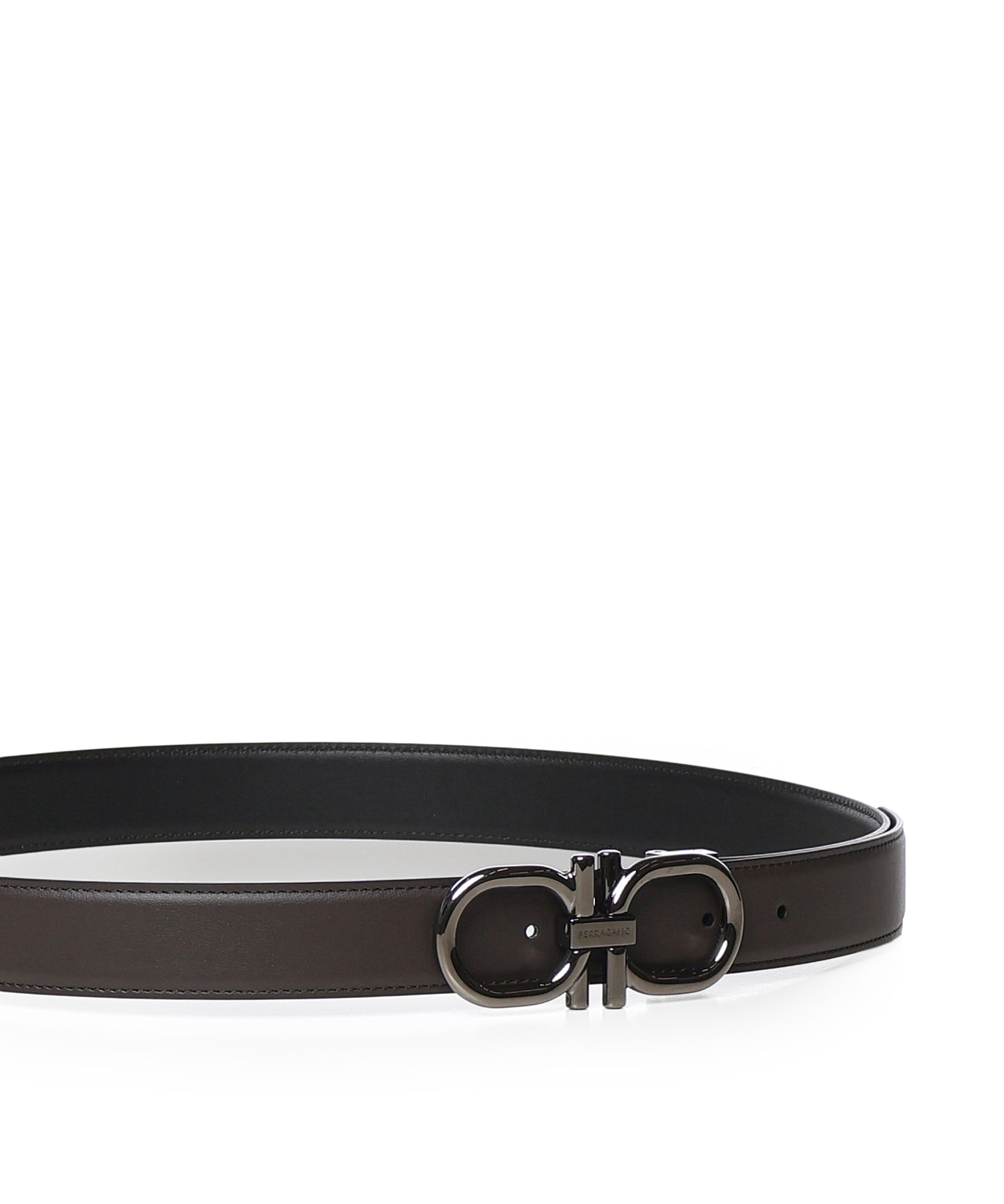 Cintura Gancini in pelle 670634 788532003 FERRAGAMO 