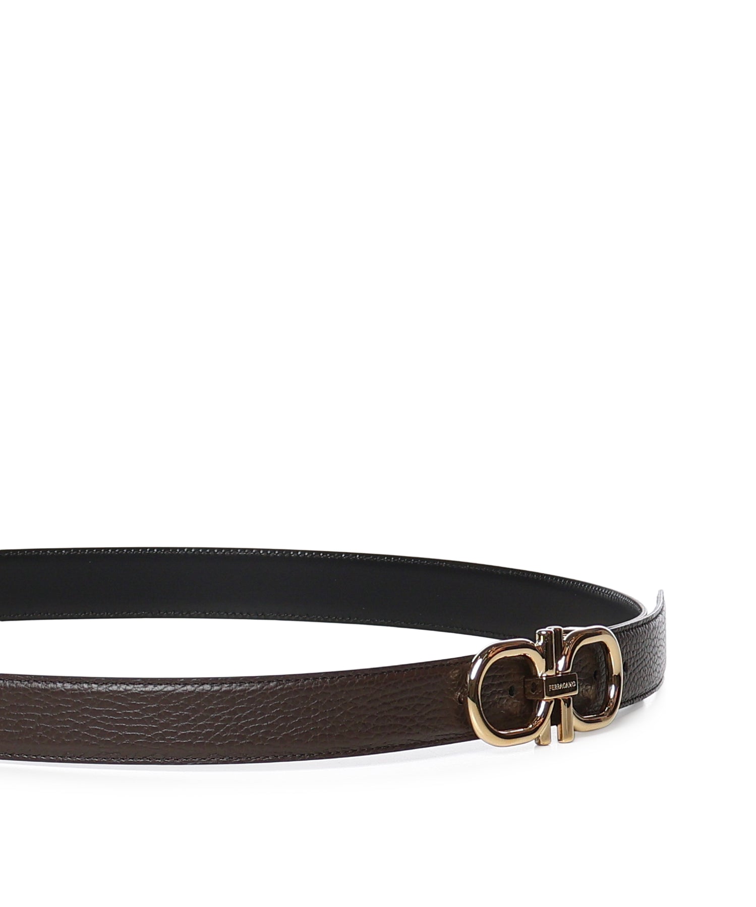 Cintura Gancini in pelle 670634 788844005 FERRAGAMO 