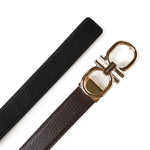 Cintura Gancini in pelle 670634 788844005 FERRAGAMO 