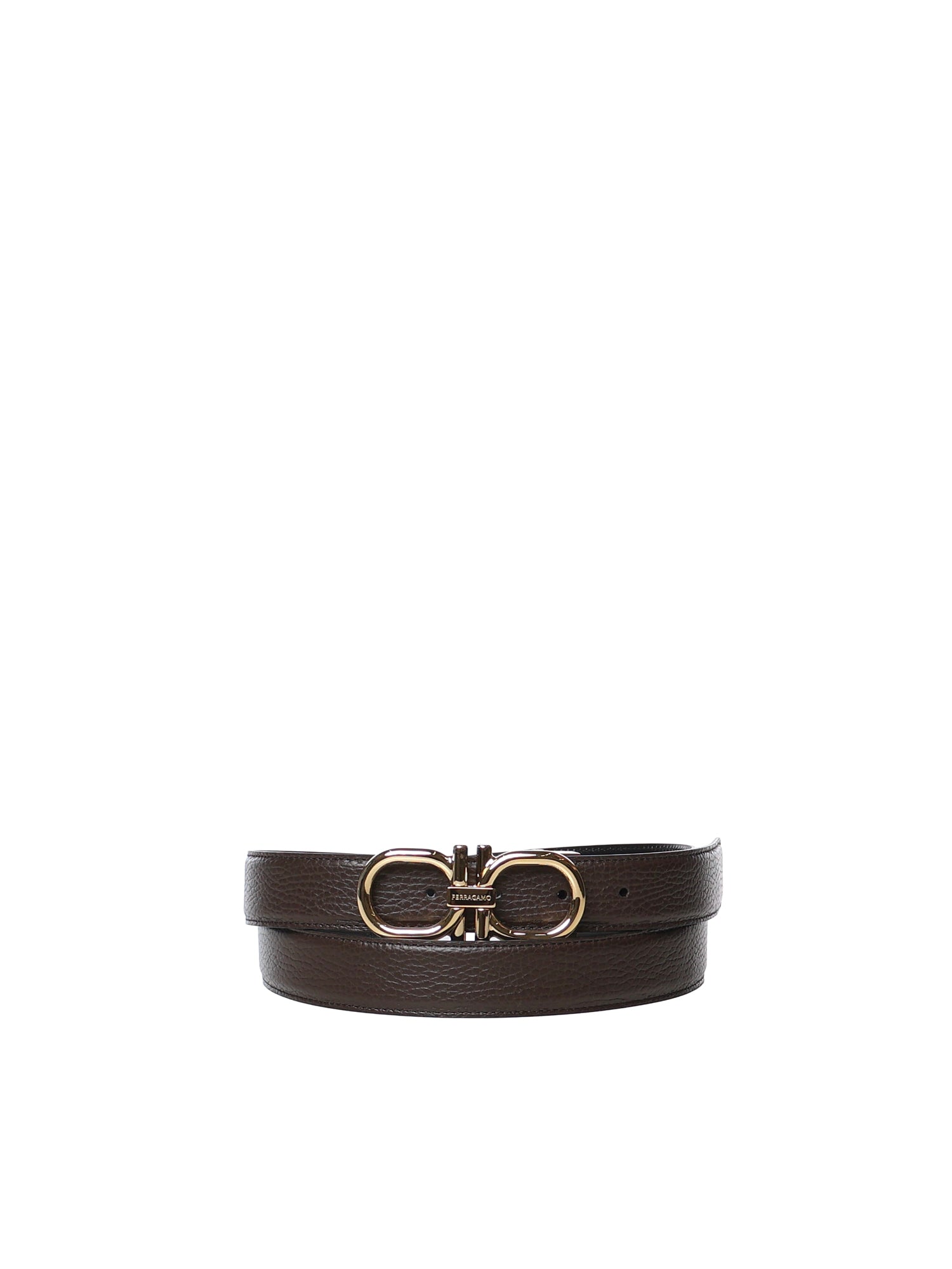 Cintura Gancini in pelle 670634 788844005 FERRAGAMO 