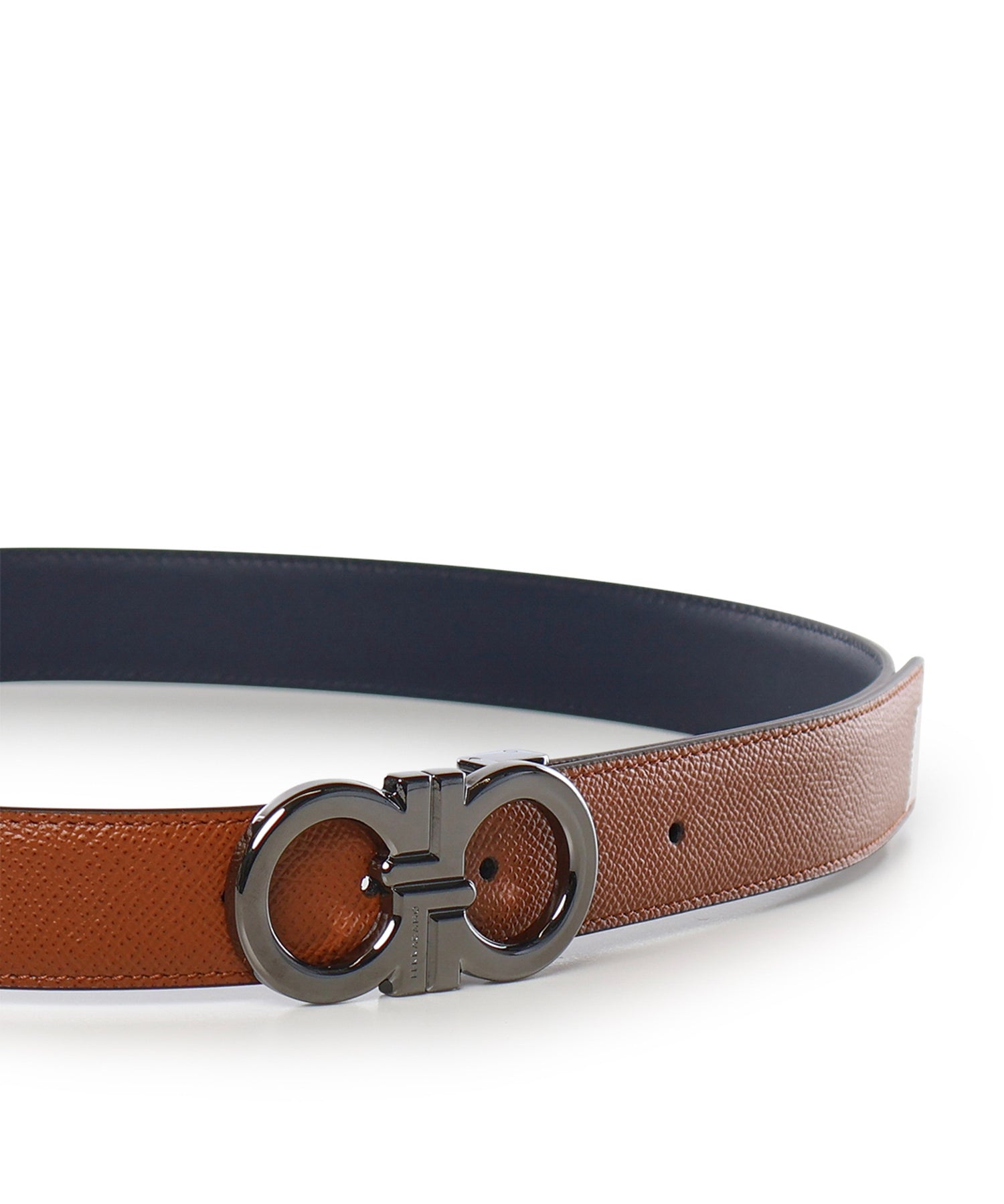 Cintura Gancini in pelle 670644 791058001 FERRAGAMO 