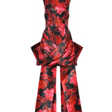 Mini abito Dark Romance CD3942 RED FOR LOVE & LEMONS 