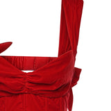 Mini abito August CD3955 RED FOR LOVE & LEMONS 