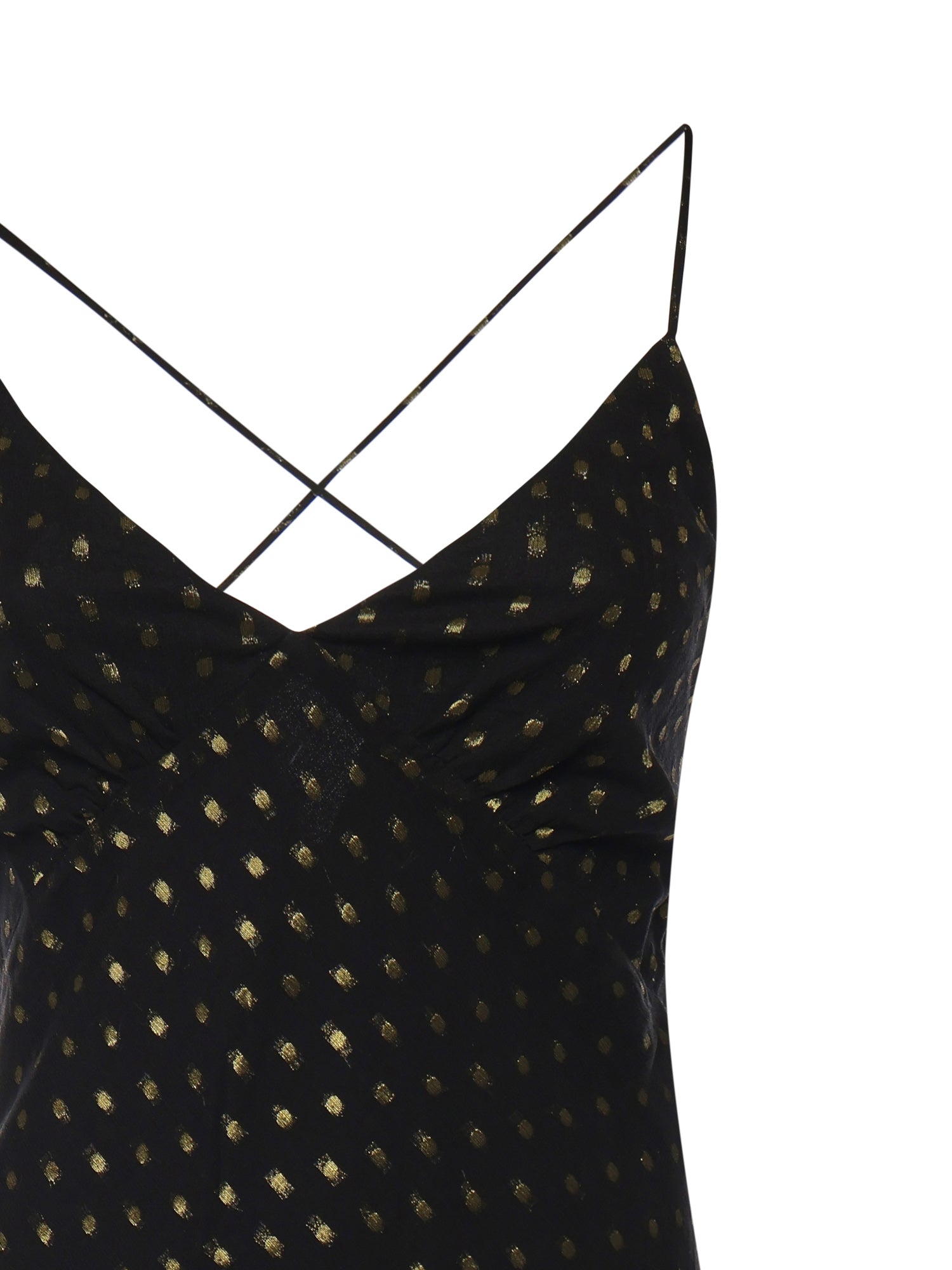 Abito lungo Elea CD4057 BLACK FOR LOVE & LEMONS 