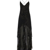 Abito lungo Elea CD4057 BLACK FOR LOVE & LEMONS 