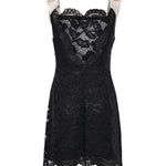 Mini abito Lakeside in pizzo CD4101 BLACK FOR LOVE & LEMONS 