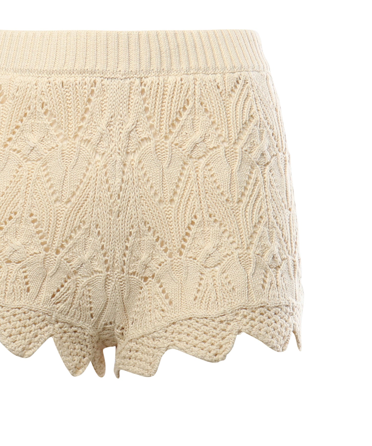Shorts Lelia in cotone KB0047 CREAM FOR LOVE & LEMONS 