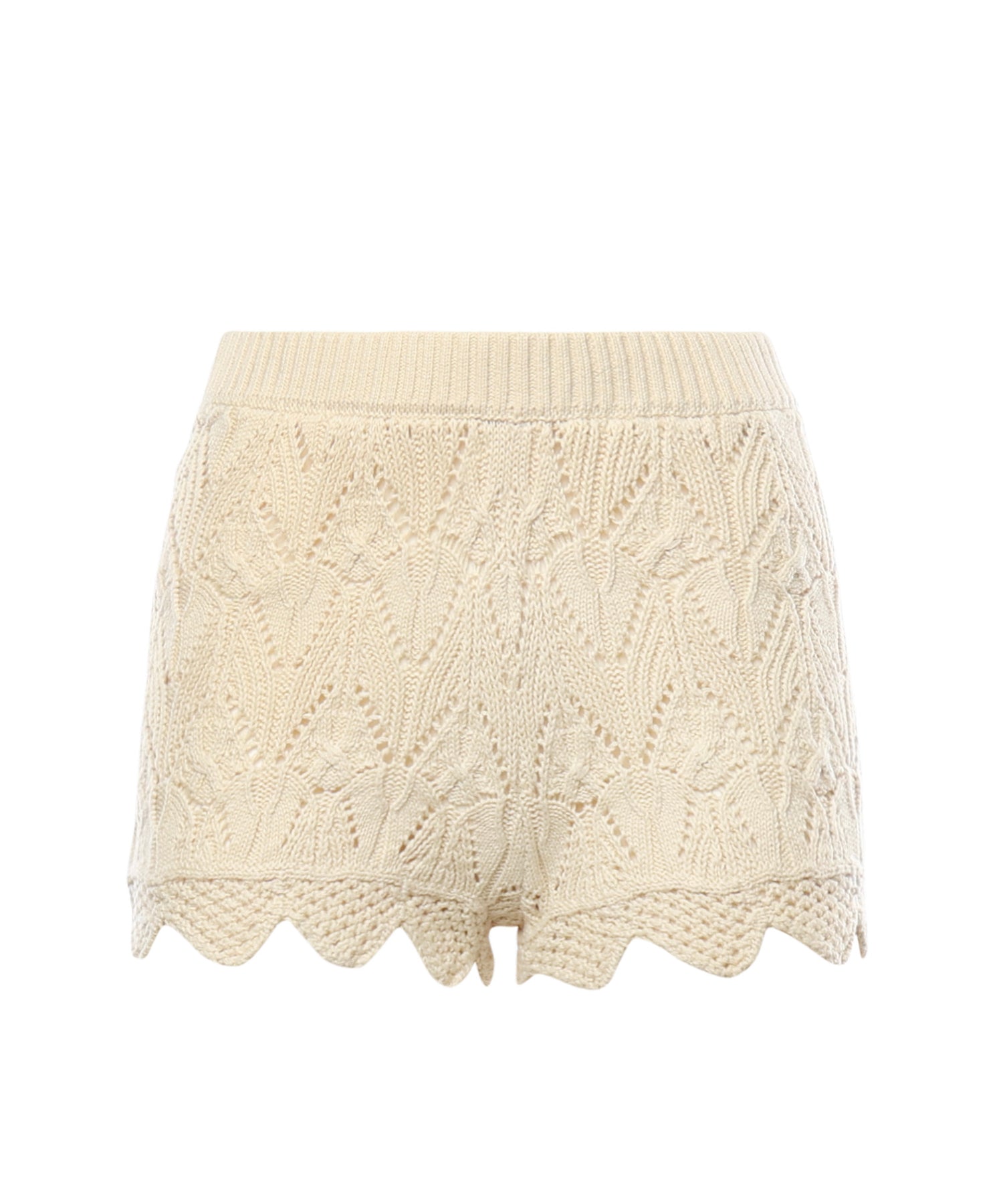 Shorts Lelia in cotone KB0047 CREAM FOR LOVE & LEMONS 